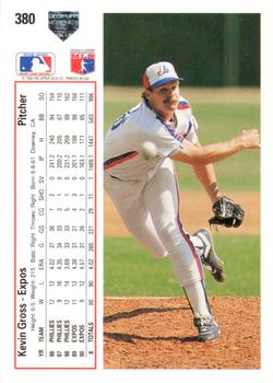 Kevin Gross  baseball card collectible - Main Image 2