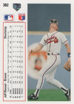 Jeff Blauser  baseball card collectible - Main Image 2
