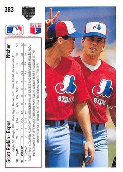 Scott Ruskin  baseball card collectible - Main Image 2