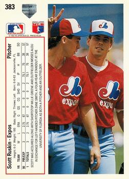 Scott Ruskin  baseball card collectible - Main Image 2