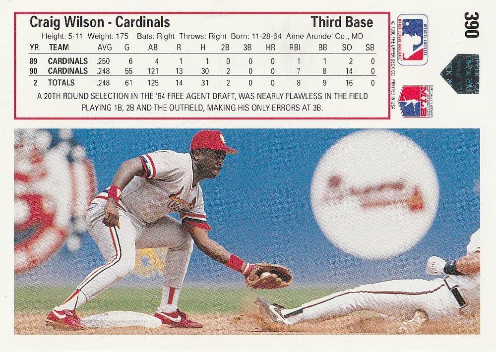 Craig Wilson  baseball card collectible - Main Image 2
