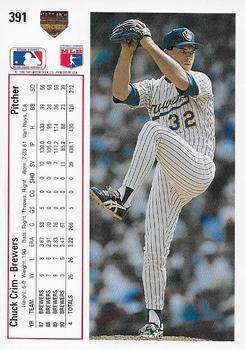 Chuck Crim  baseball card collectible - Main Image 2