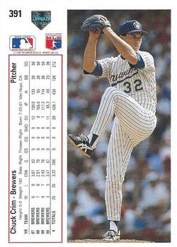 Chuck Crim  baseball card collectible - Main Image 2