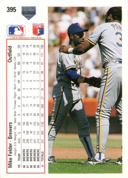 Mike Felder  baseball card collectible - Main Image 2