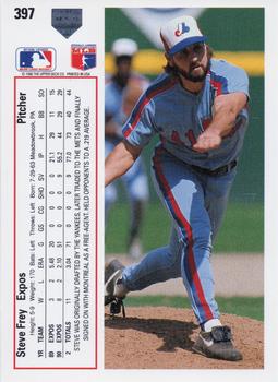 Steve Frey  baseball card collectible - Main Image 2