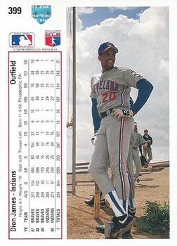 Dion James  baseball card collectible - Main Image 2