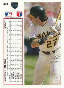 Ron Hassey  baseball card collectible - Main Image 2