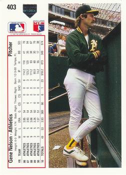 Gene Nelson  baseball card collectible - Main Image 2