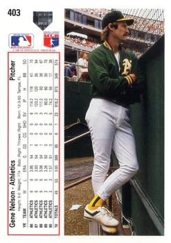 Gene Nelson  baseball card collectible - Main Image 2