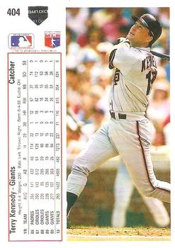 Terry Kennedy  baseball card collectible - Main Image 2