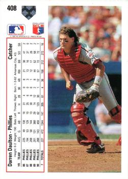Darren Daulton  baseball card collectible - Main Image 2