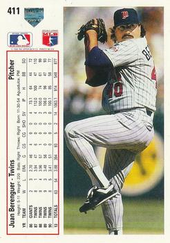 Juan Berenguer  baseball card collectible - Main Image 2