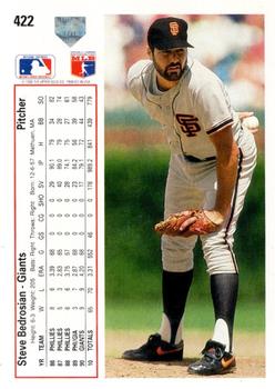 Steve Bedrosian  baseball card collectible - Main Image 2