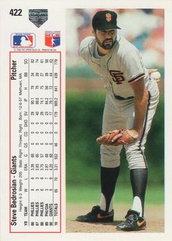 Steve Bedrosian  baseball card collectible - Main Image 2
