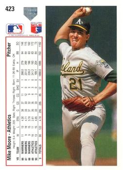 Mike Moore  baseball card collectible - Main Image 2