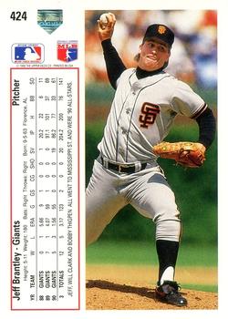 Jeff Brantley  baseball card collectible - Main Image 2