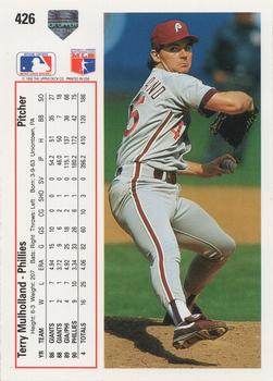 Terry Mulholland  baseball card collectible - Main Image 2