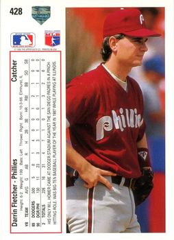 Darrin Fletcher  baseball card collectible - Main Image 2