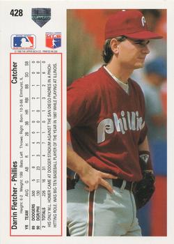 Darrin Fletcher  baseball card collectible - Main Image 2