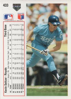 Kevin Seitzer  baseball card collectible - Main Image 2