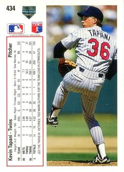 Kevin Tapani  baseball card collectible - Main Image 2