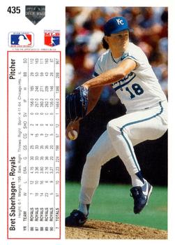 Bret Saberhagen  baseball card collectible - Main Image 2