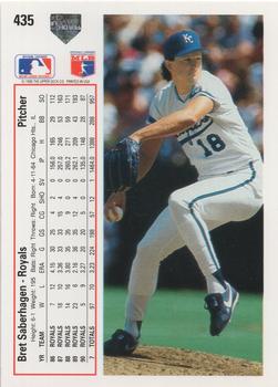 Bret Saberhagen  baseball card collectible - Main Image 2