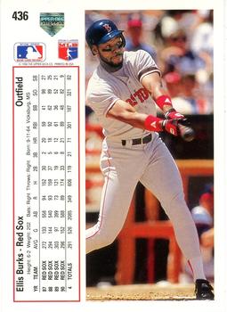 Ellis Burks  baseball card collectible - Main Image 2