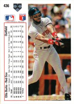 Ellis Burks  baseball card collectible - Main Image 2