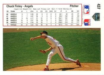 Chuck Finley  baseball card collectible - Main Image 2