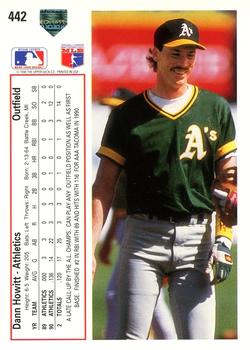 Dann Howitt  baseball card collectible - Main Image 2