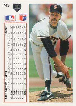 Scott Garrelts  baseball card collectible - Main Image 2