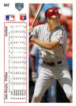 Dale Murphy  baseball card collectible - Main Image 2