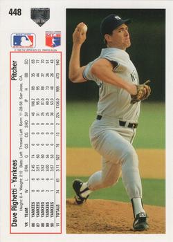 Dave Righetti  baseball card collectible - Main Image 2