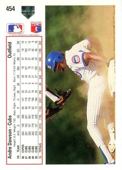 Andre Dawson  baseball card collectible - Main Image 2