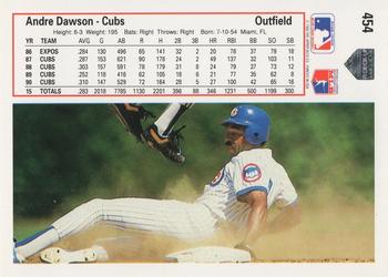 Andre Dawson  baseball card collectible - Main Image 2