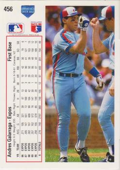 Andres Galarraga  baseball card collectible - Main Image 2