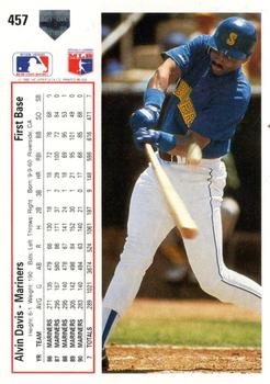 Alvin Davis  baseball card collectible - Main Image 2