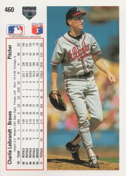 Charlie Leibrandt  baseball card collectible - Main Image 2