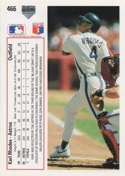 Karl Rhodes  baseball card collectible - Main Image 2