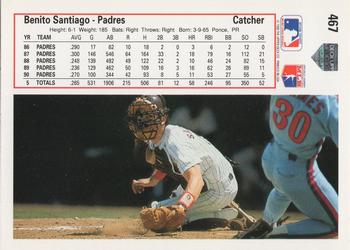 Benito Santiago  baseball card collectible - Main Image 2