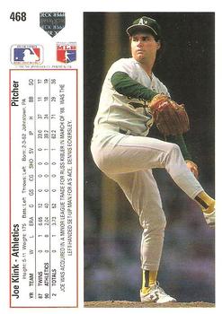 Joe Klink  baseball card collectible - Main Image 2