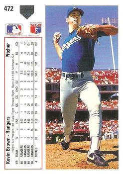 Kevin Brown  baseball card collectible - Main Image 2
