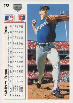 Kevin Brown  baseball card collectible - Main Image 2