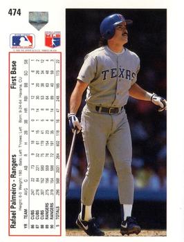 Rafael Palmeiro  baseball card collectible - Main Image 2