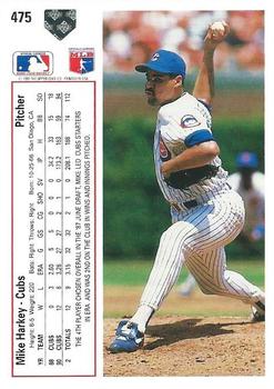 Mike Harkey  baseball card collectible - Main Image 2