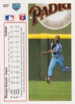 Marquis Grissom  baseball card collectible - Main Image 2