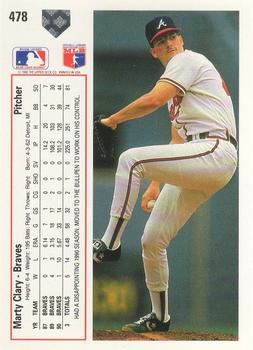 Marty Clary  baseball card collectible - Main Image 2