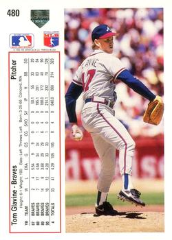 Tom Glavine  baseball card collectible - Main Image 2