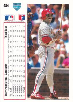 Terry Pendleton  baseball card collectible - Main Image 2